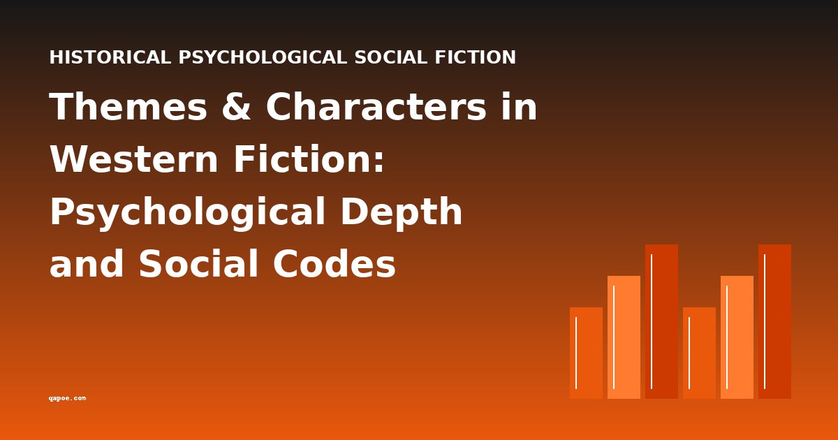 Themes & Characters in Western Fiction: Psychological Depth and Social Codes