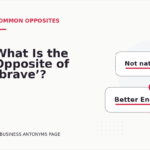 What Is the Opposite of ‘brave’?