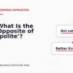 What Is the Opposite of ‘polite’?