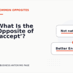 What Is the Opposite of ‘accept’?