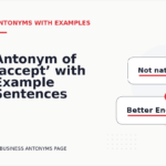 Antonym of ‘accept’ with Example Sentences