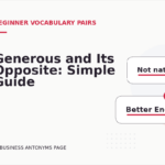 Generous and Its Opposite: Simple Guide