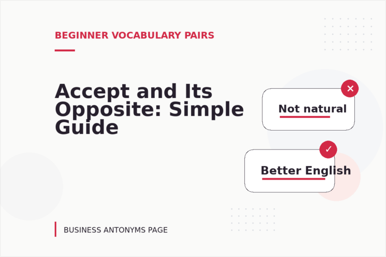 Accept and Its Opposite: Simple Guide Accept and Its Opposite: Simple Guide